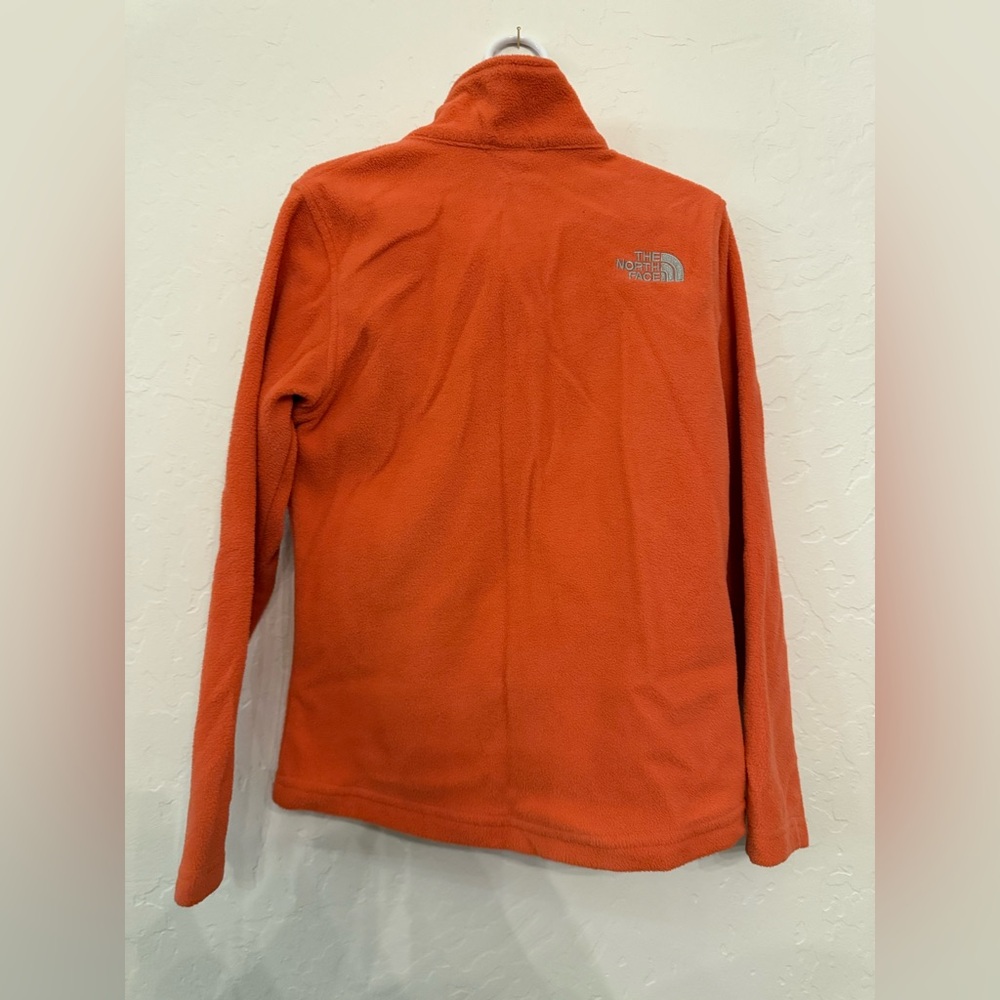 The North Face girls fleece zip up jacket size 7/8 - Picture 3 of 4